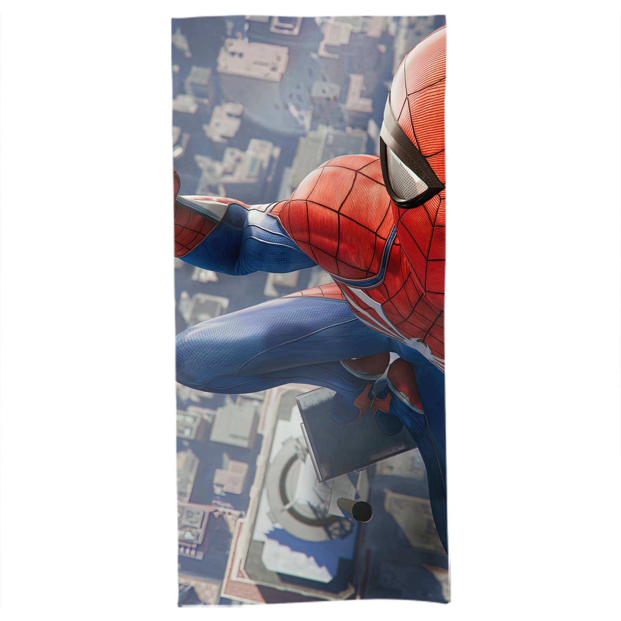 （画像用） Spider Man スパイダーマン 大判バスタオル 70×140cm 吸水速乾 柔らかい肌触り
