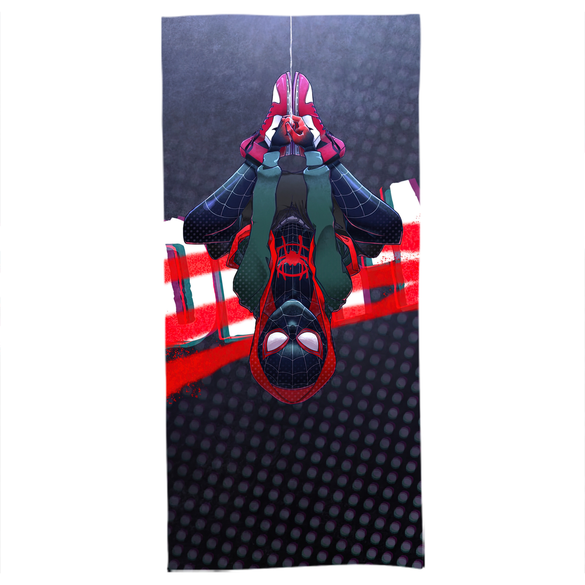 （画像用） Spider Man スパイダーマン 大判バスタオル 70×140cm 吸水速乾 柔らかい肌触り
