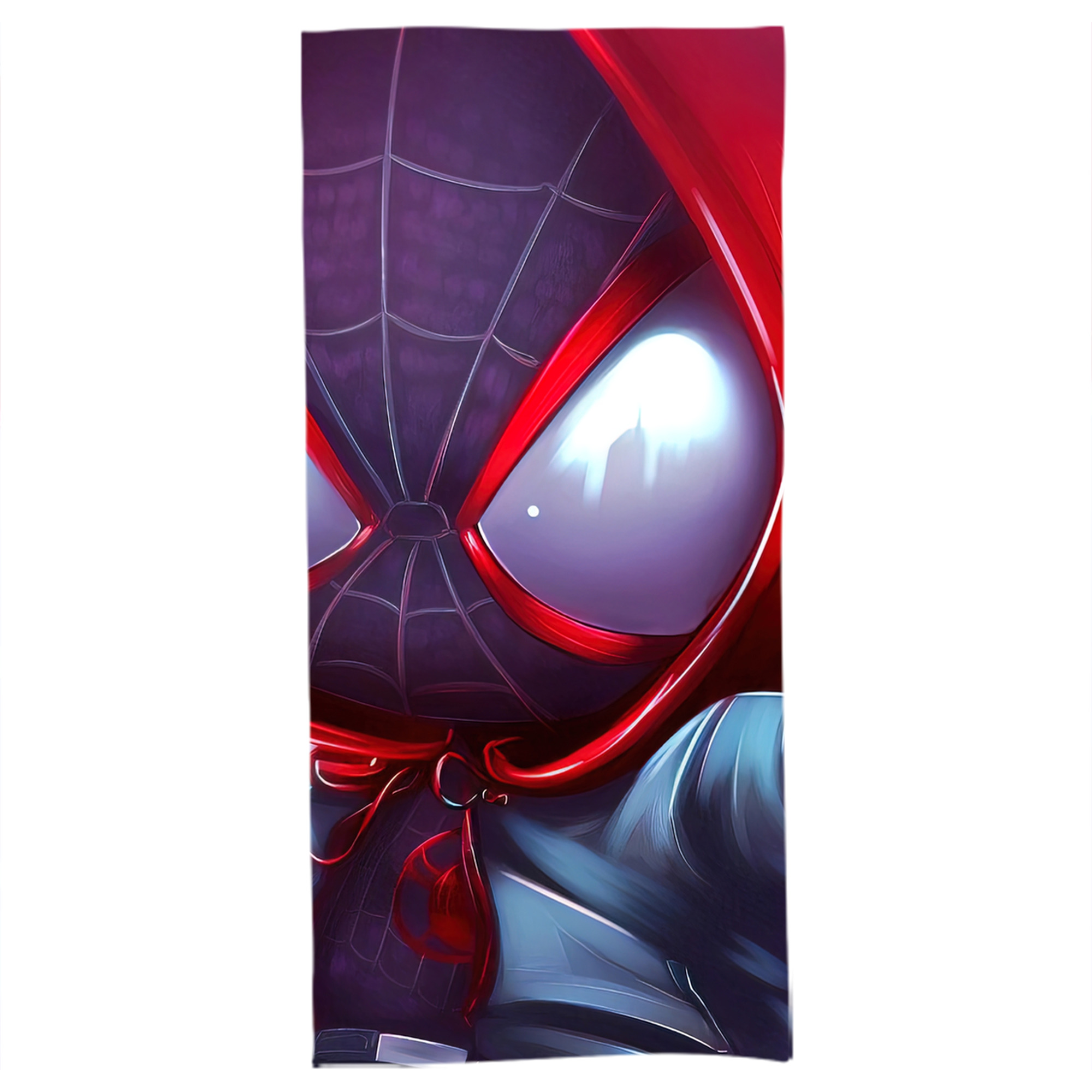 （画像用） Spider Man スパイダーマン 大判バスタオル 70×140cm 吸水速乾 柔らかい肌触り