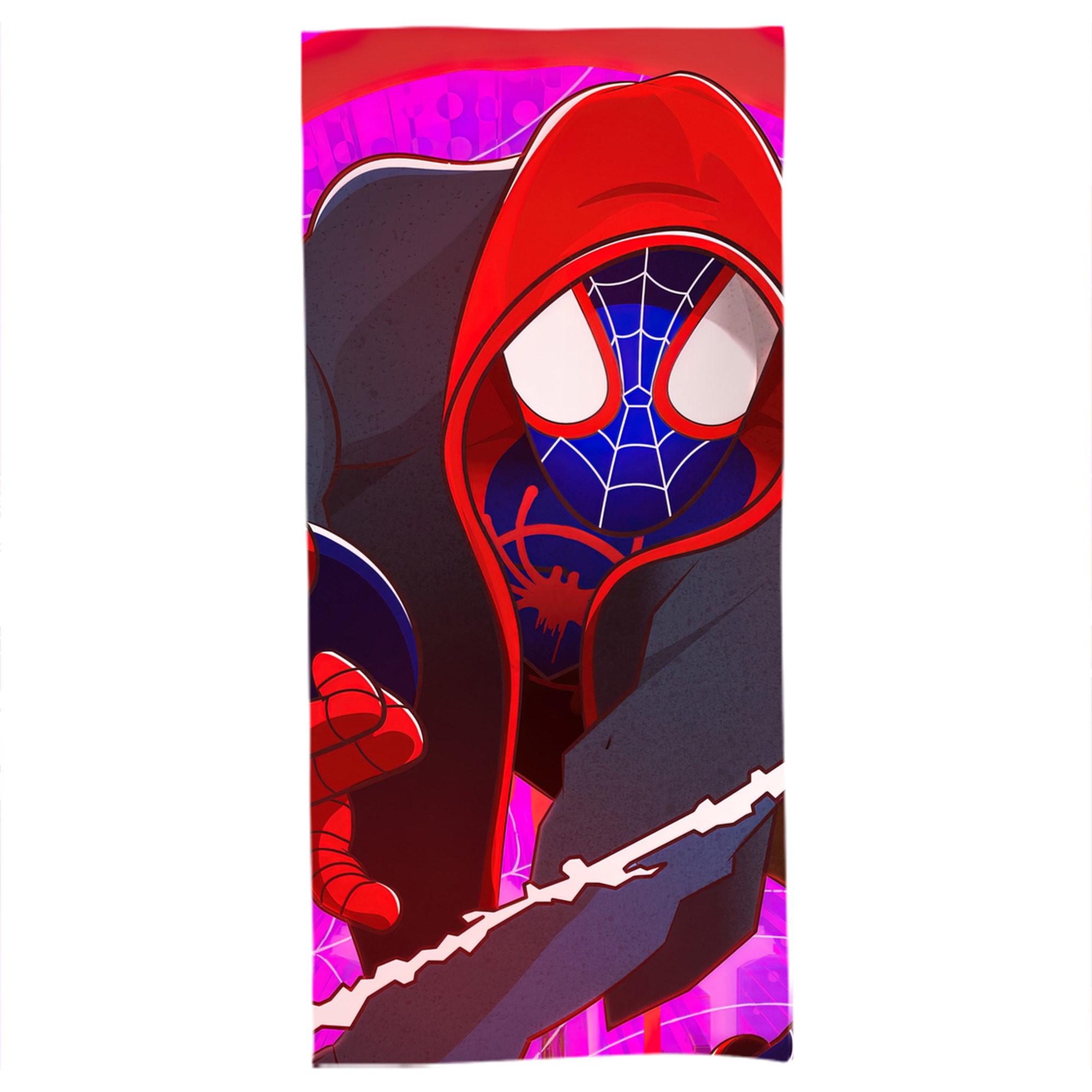 （画像用） Spider Man スパイダーマン 大判バスタオル 70×140cm 吸水速乾 柔らかい肌触り