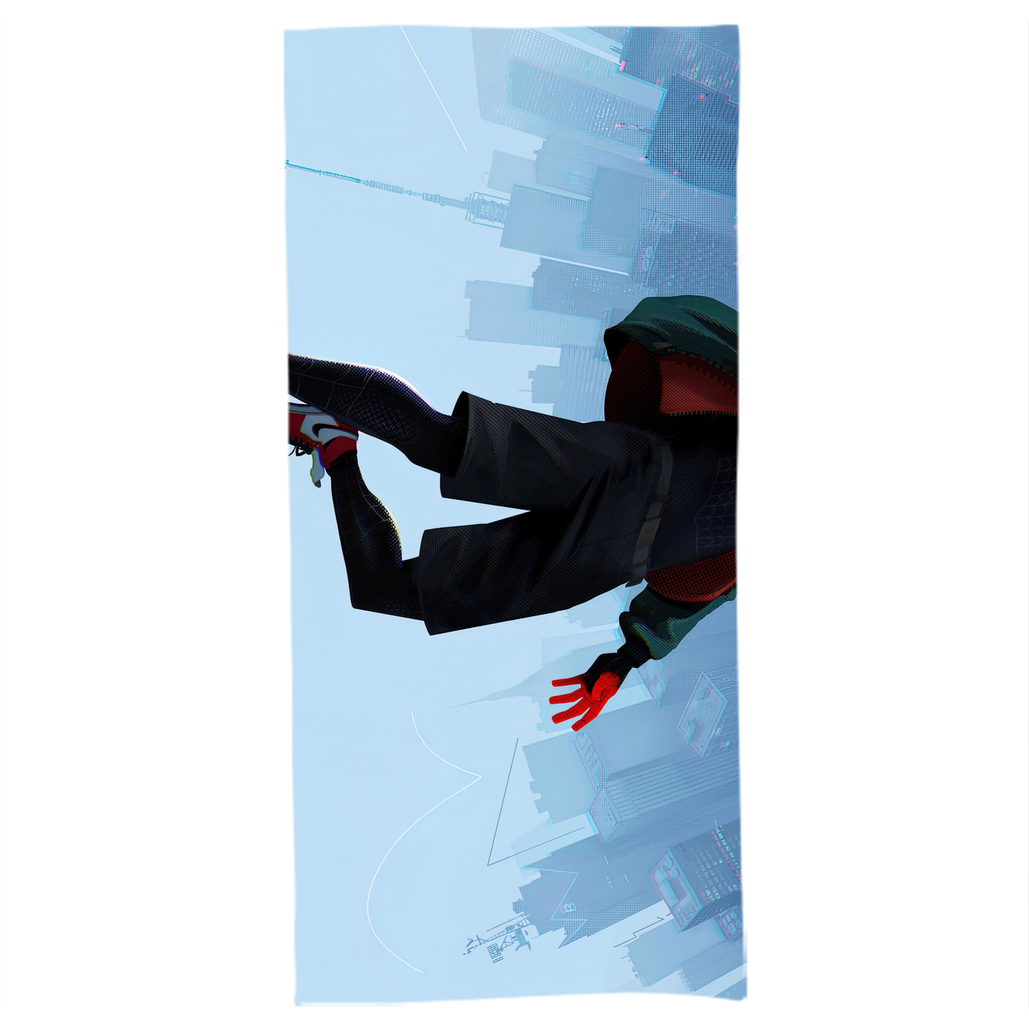 （画像用） Spider Man スパイダーマン 大判バスタオル 70×140cm 吸水速乾 柔らかい肌触り