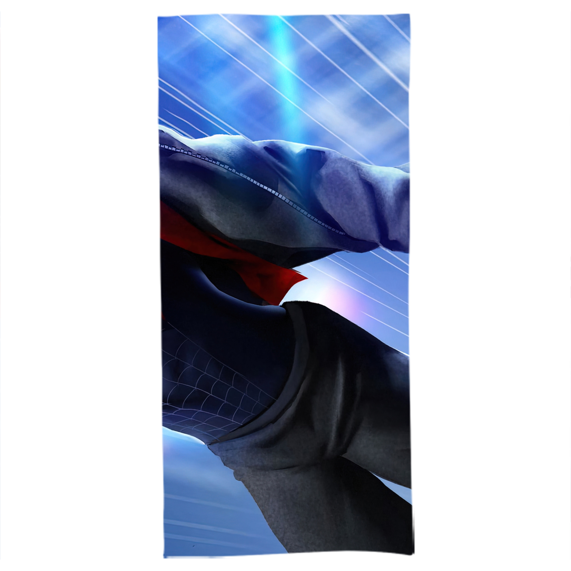 （画像用） Spider Man スパイダーマン 大判バスタオル 70×140cm 吸水速乾 柔らかい肌触り