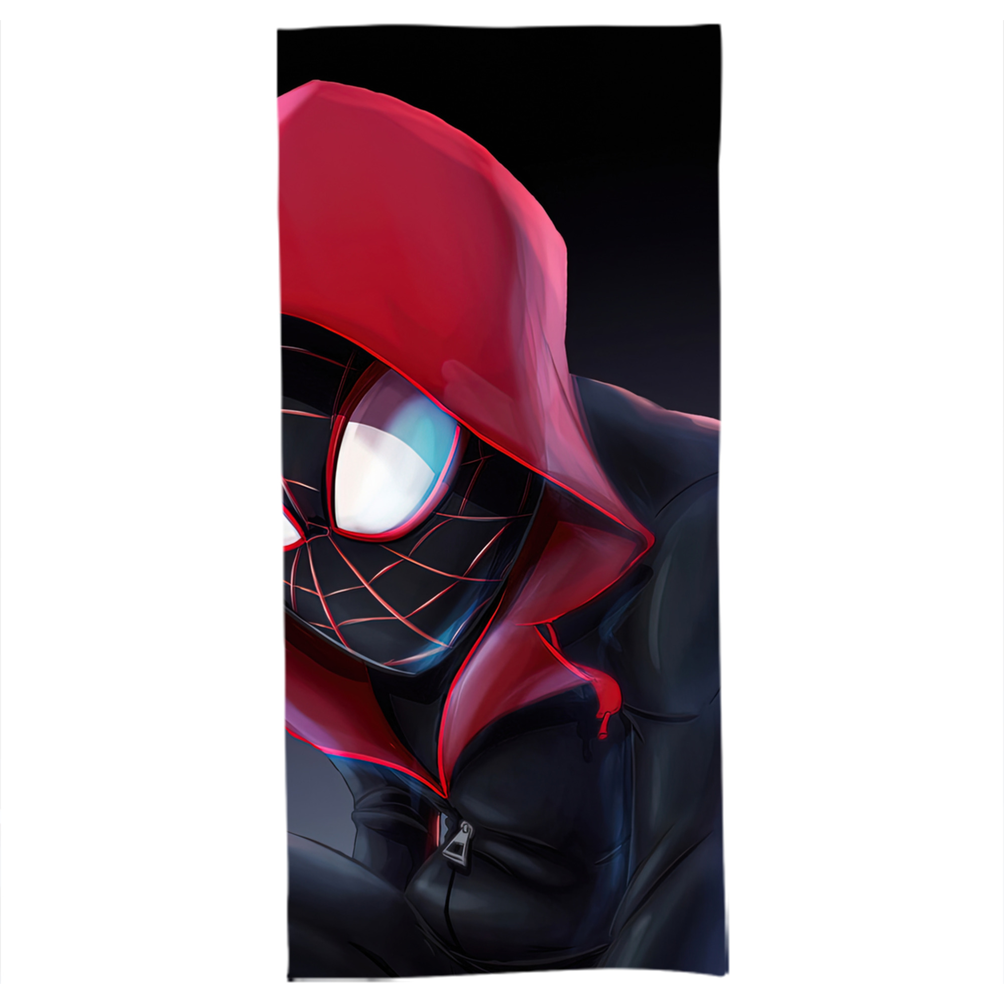 （画像用） Spider Man スパイダーマン 大判バスタオル 70×140cm 吸水速乾 柔らかい肌触り