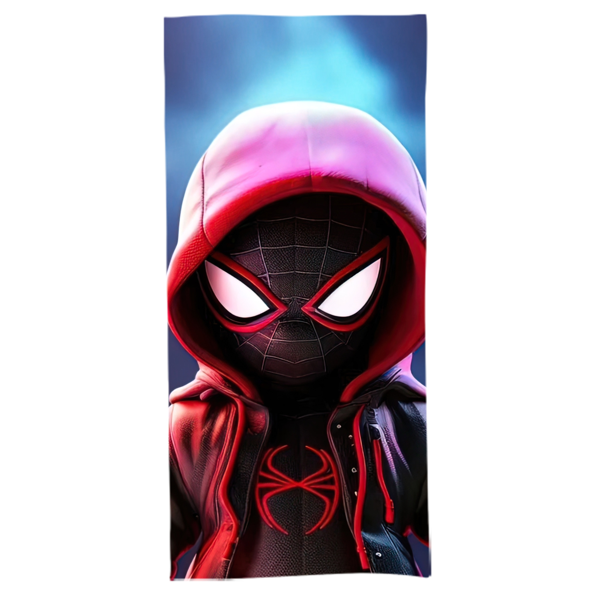 （画像用） Spider Man スパイダーマン 大判バスタオル 70×140cm 吸水速乾 柔らかい肌触り