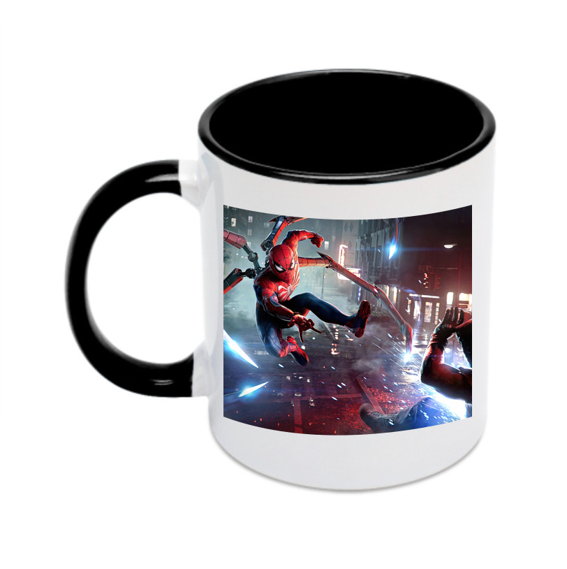 （画像用） Spider Man スパイダーマン カラーマグカップ