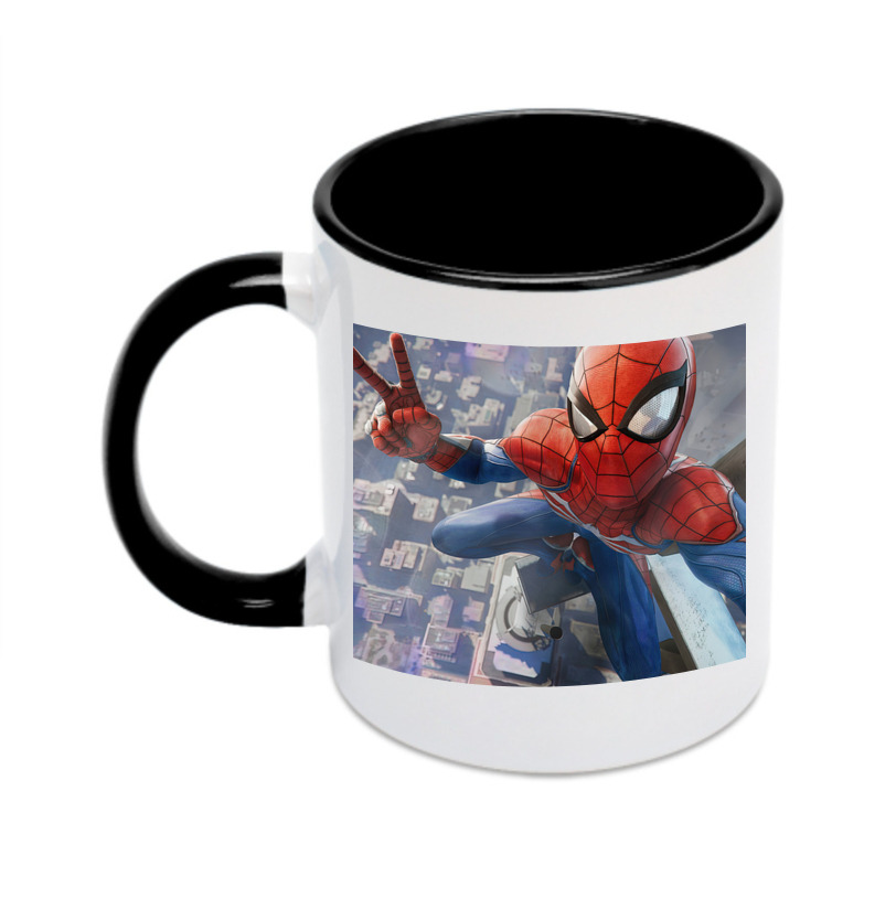 （画像用） Spider Man スパイダーマン カラーマグカップ