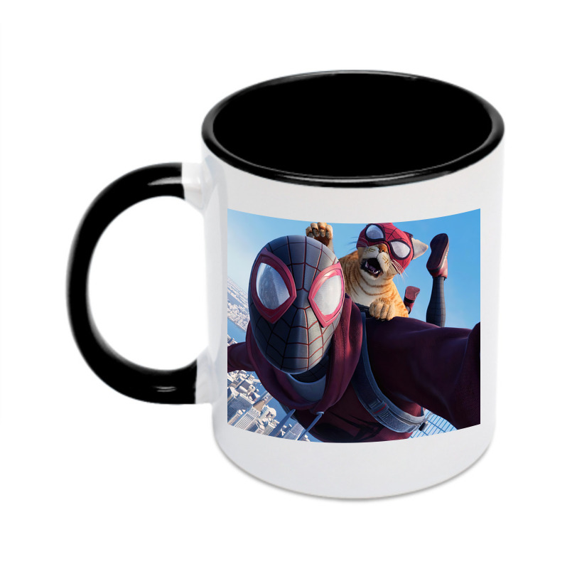 （画像用） Spider Man スパイダーマン カラーマグカップ