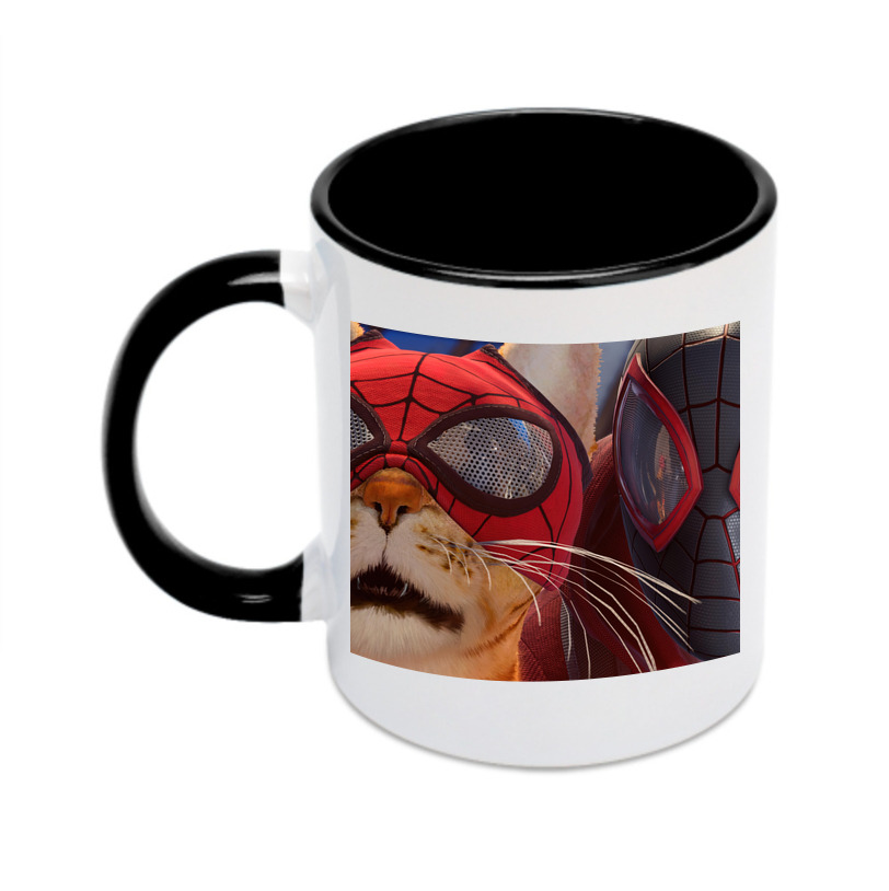 （画像用） Spider Man スパイダーマン カラーマグカップ