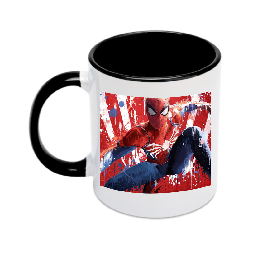 （画像用） Spider Man スパイダーマン カラーマグカップ
