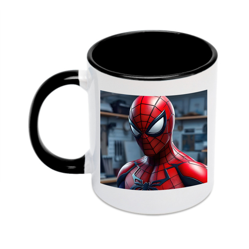 （画像用） Spider Man スパイダーマン カラーマグカップ