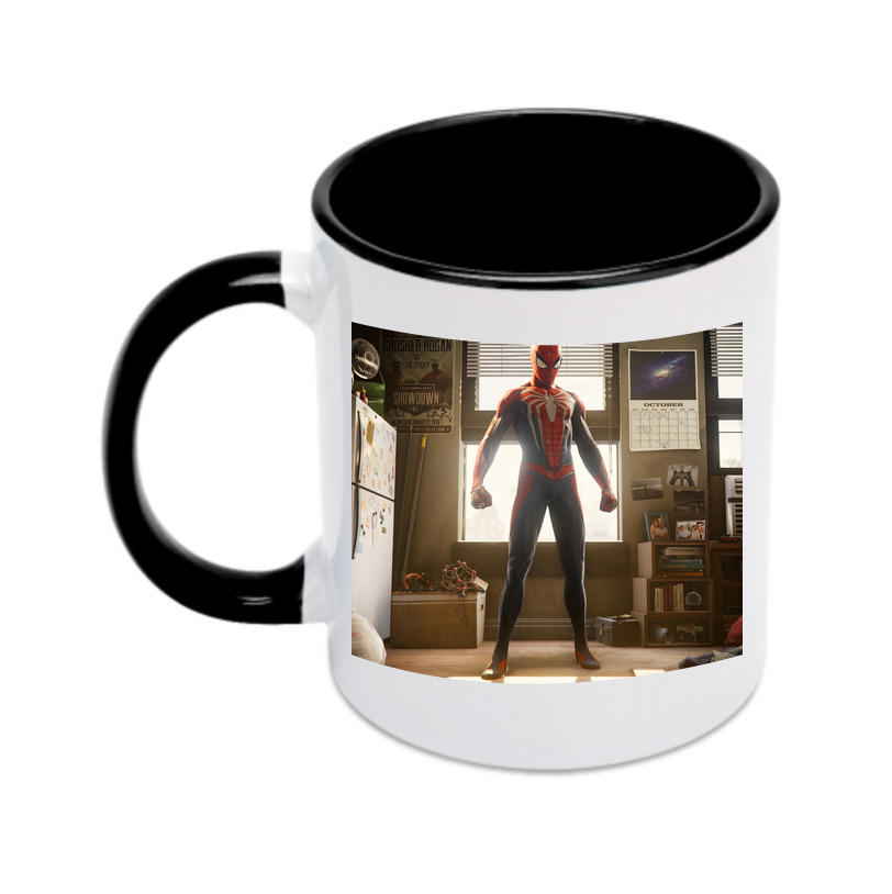 （画像用） Spider Man スパイダーマン カラーマグカップ