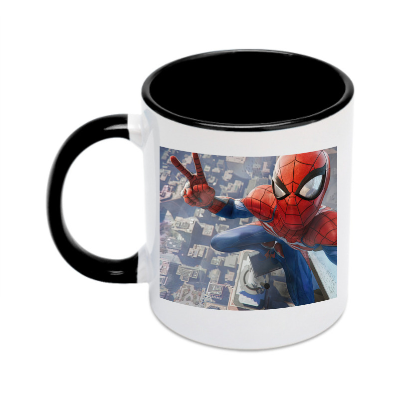 （画像用） Spider Man スパイダーマン カラーマグカップ