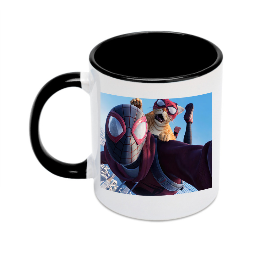 （画像用） Spider Man スパイダーマン カラーマグカップ