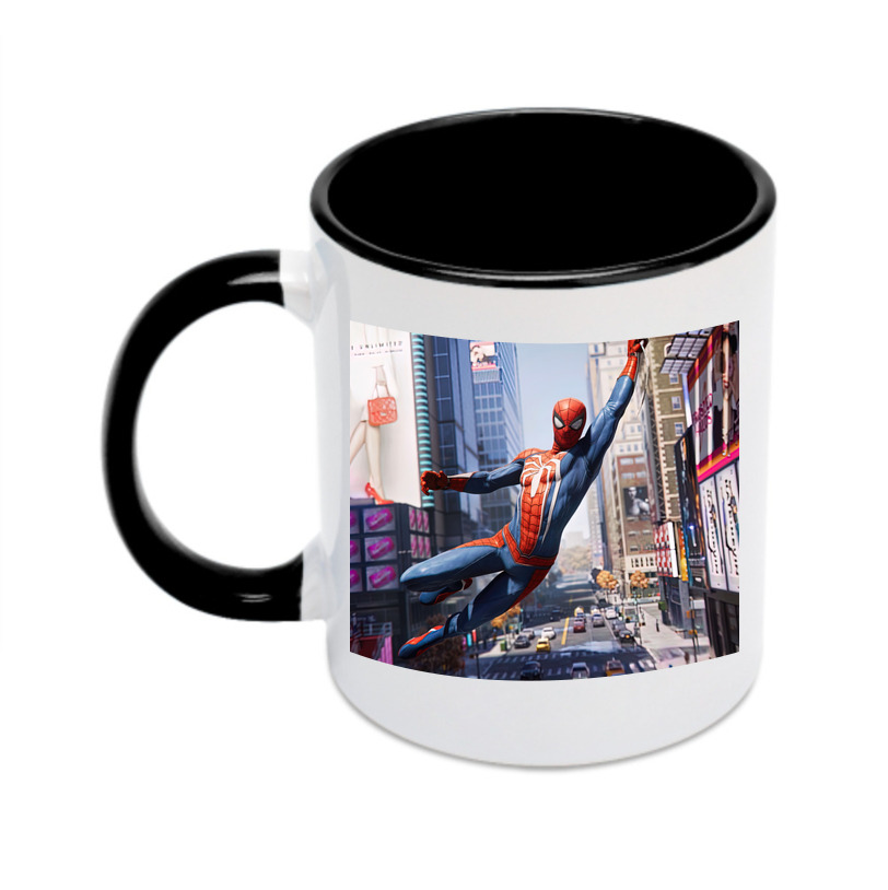 （画像用） Spider Man スパイダーマン カラーマグカップ