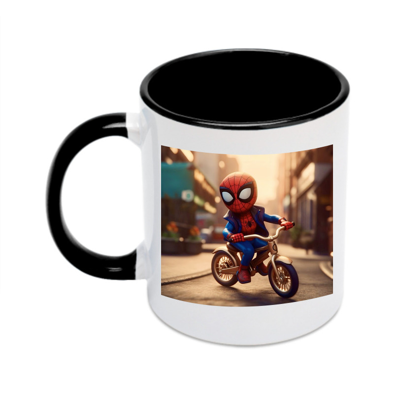 （画像用） Spider Man スパイダーマン カラーマグカップ