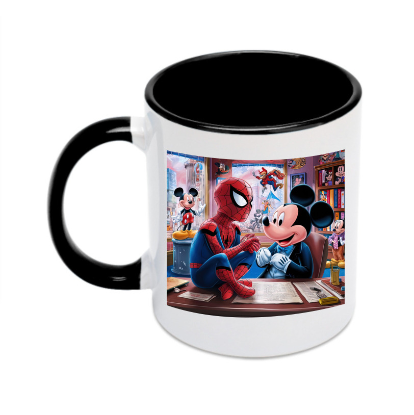 （画像用） Spider Man スパイダーマン カラーマグカップ
