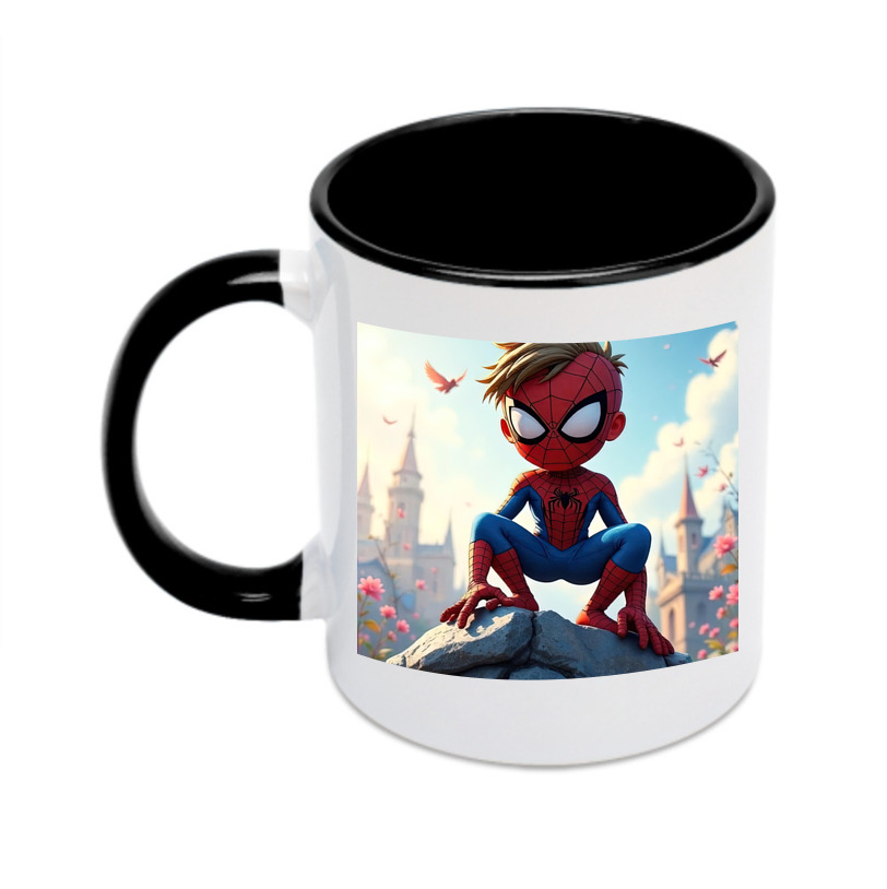 （画像用） Spider Man スパイダーマン カラーマグカップ