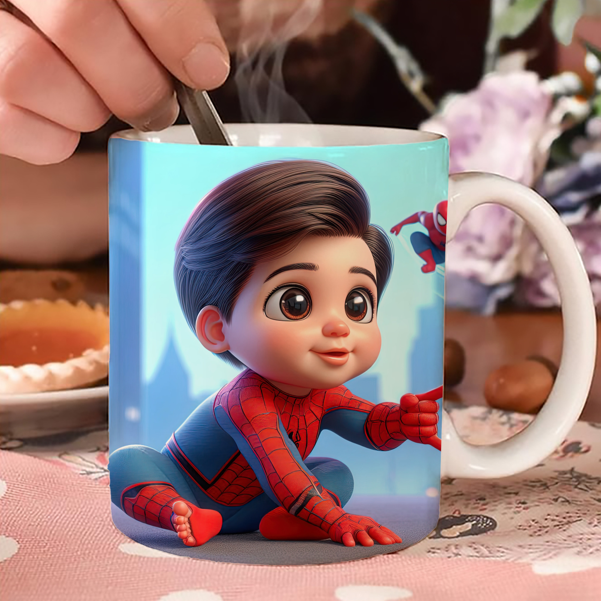 Spider Man スパイダーマン 温度変色マグカップ
