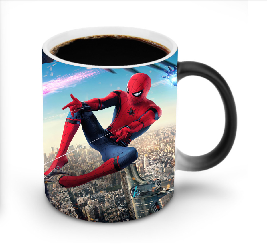 Spider Man スパイダーマン 温度変色マグカップ
