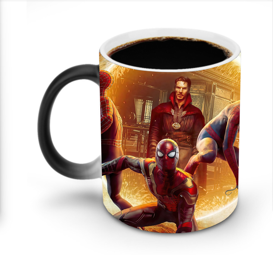 （画像用） Spider Man スパイダーマン 温度変色マグカップ