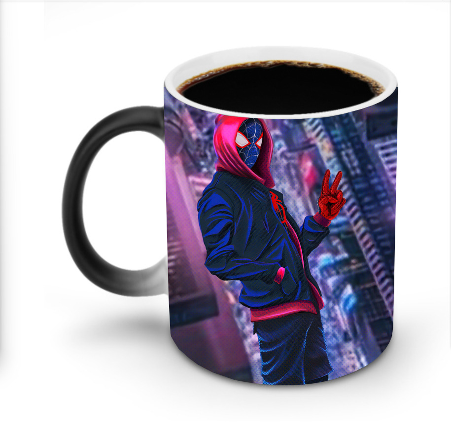 （画像用） Spider Man スパイダーマン 温度変色マグカップ