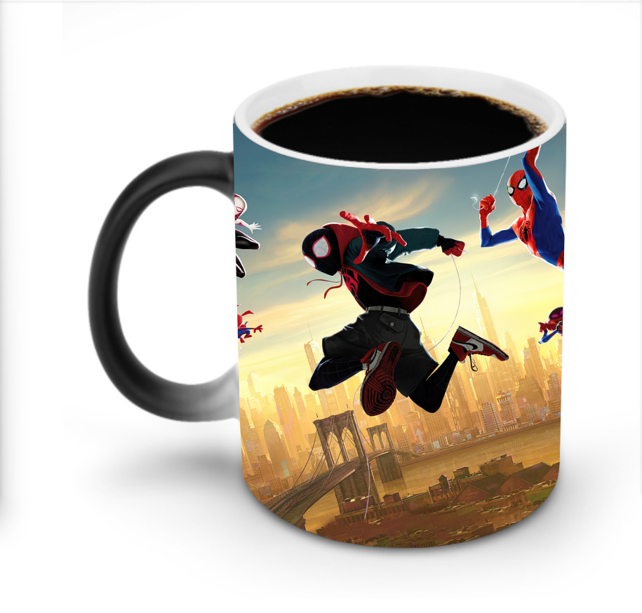 （画像用） Spider Man スパイダーマン 温度変色マグカップ