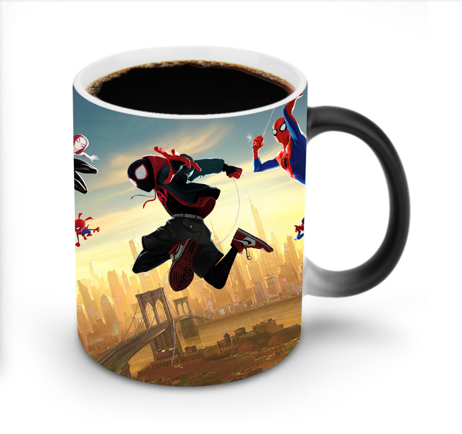 （画像用） Spider Man スパイダーマン 温度変色マグカップ