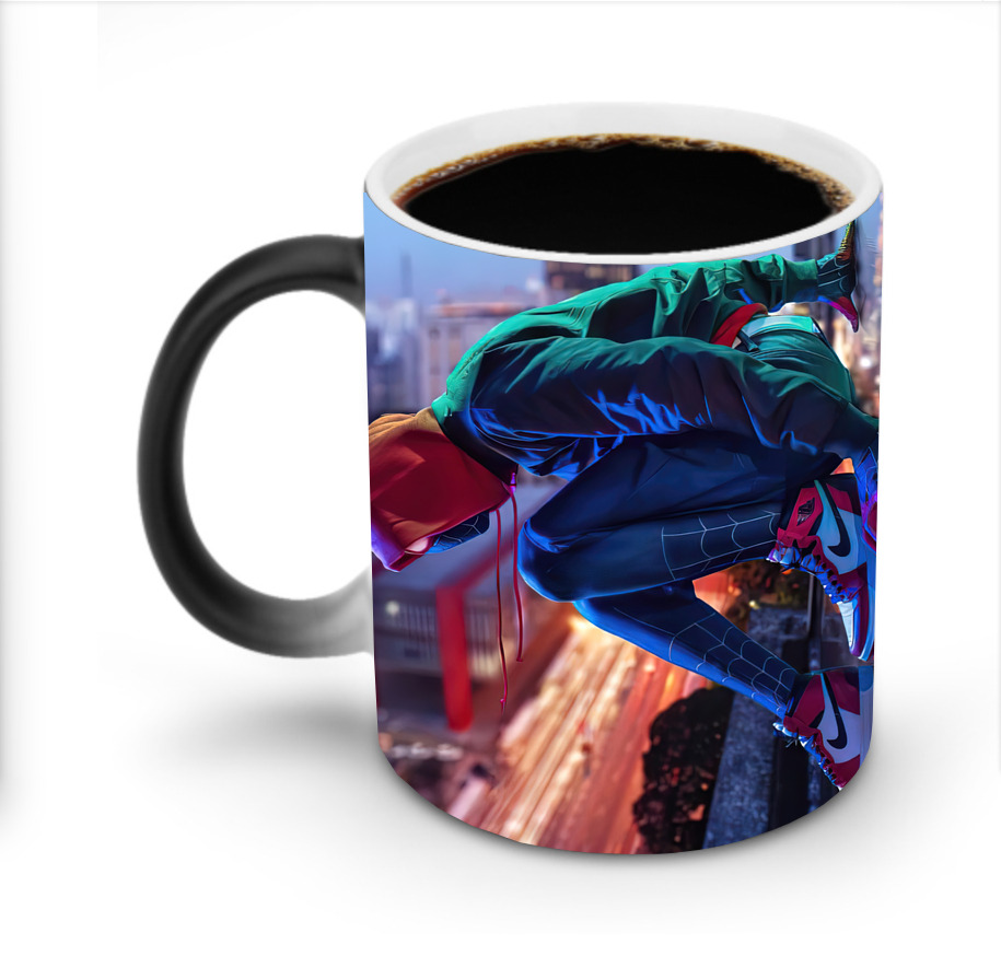 （画像用） Spider Man スパイダーマン 温度変色マグカップ