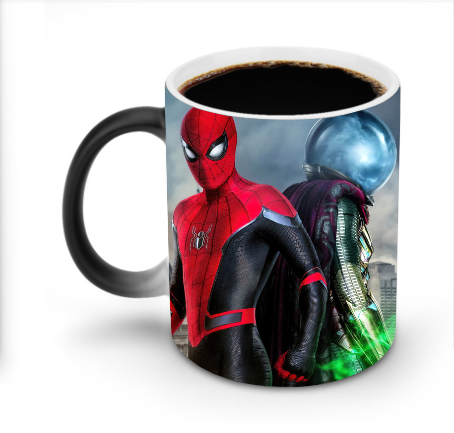 （画像用） Spider Man スパイダーマン 温度変色マグカップ