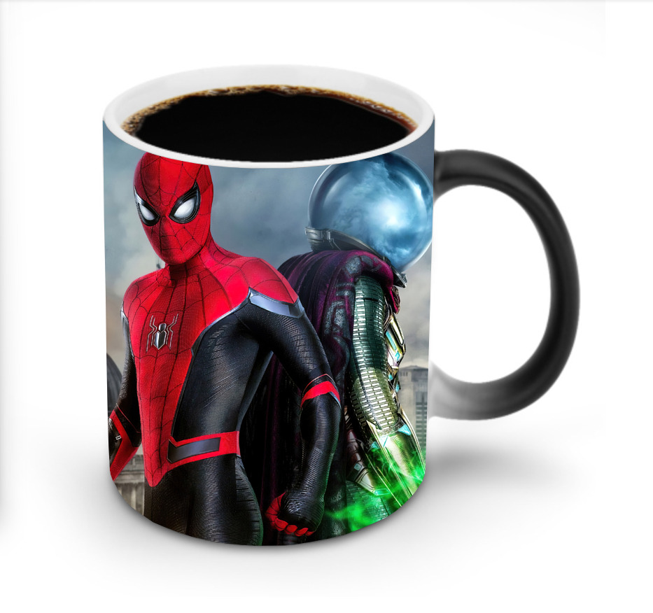 （画像用） Spider Man スパイダーマン 温度変色マグカップ