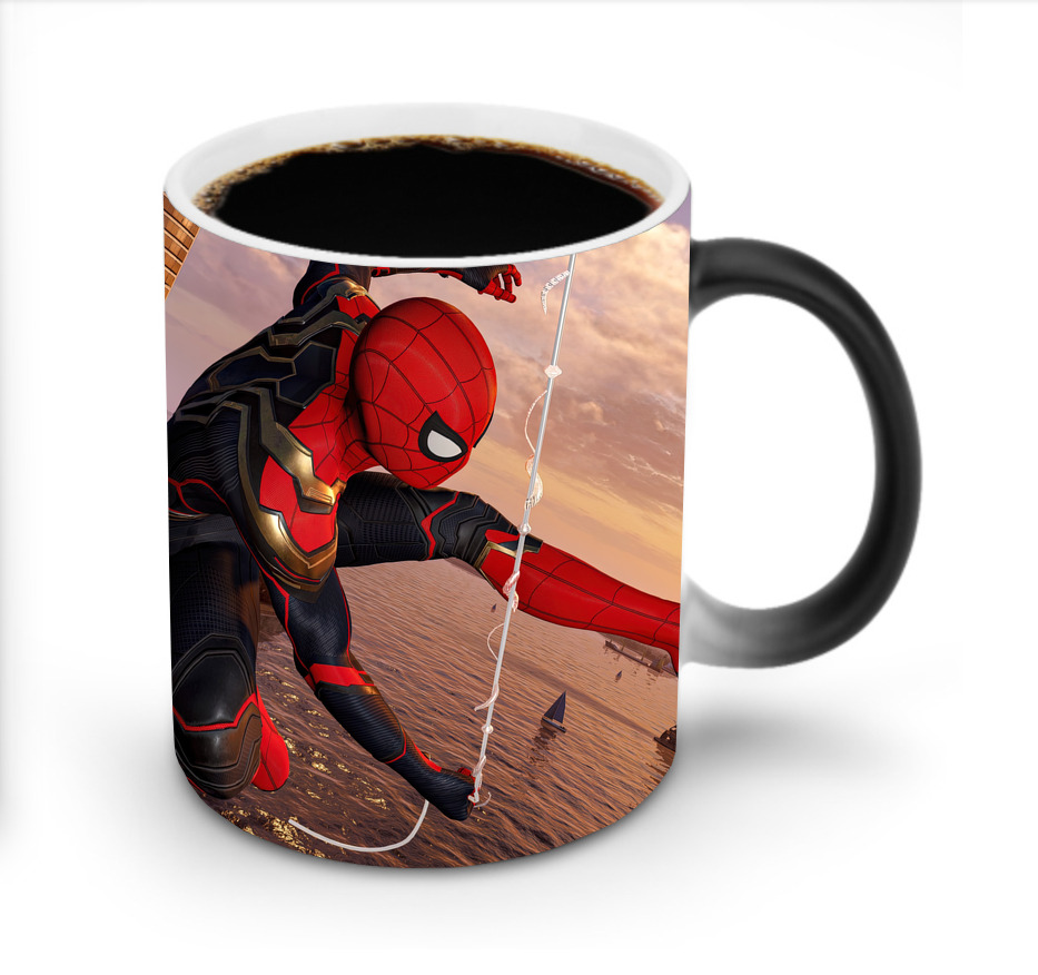 （画像用） Spider Man スパイダーマン 温度変色マグカップ