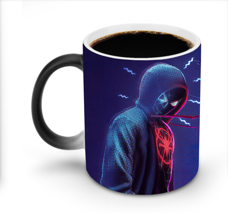 （画像用） Spider Man スパイダーマン 温度変色マグカップ