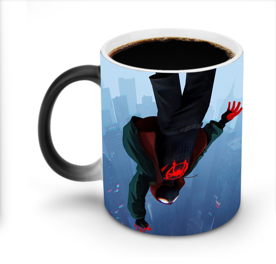 （画像用） Spider Man スパイダーマン 温度変色マグカップ