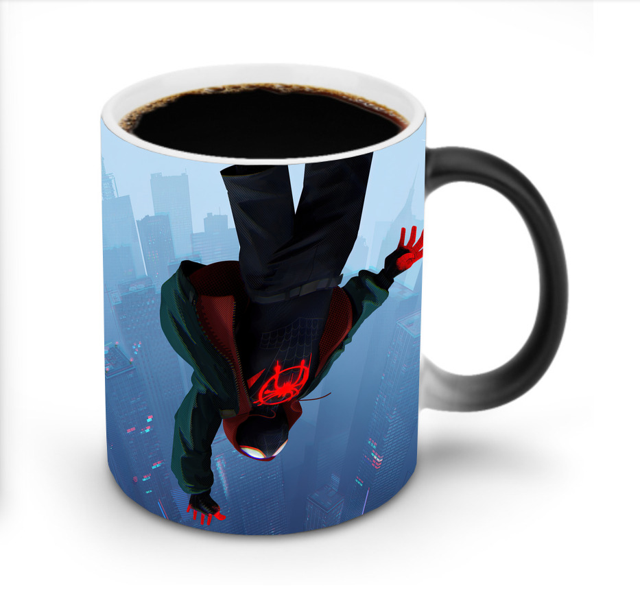 （画像用） Spider Man スパイダーマン 温度変色マグカップ