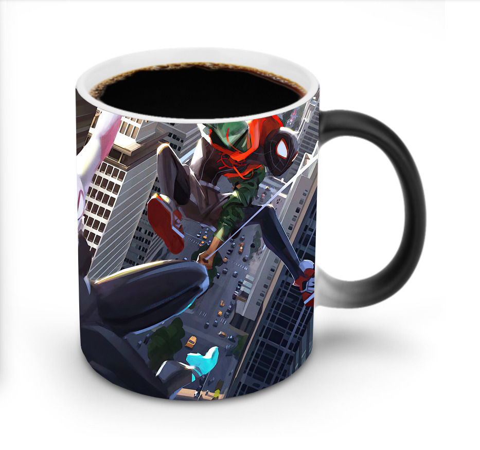 （画像用） Spider Man スパイダーマン 温度変色マグカップ