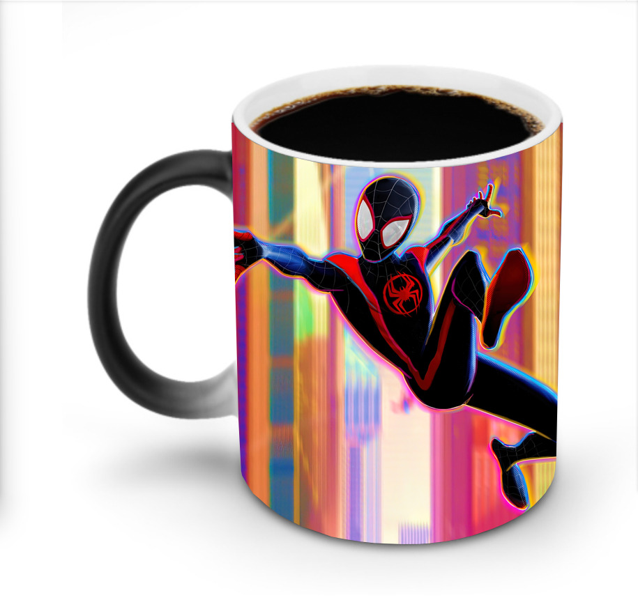 （画像用） Spider Man スパイダーマン 温度変色マグカップ