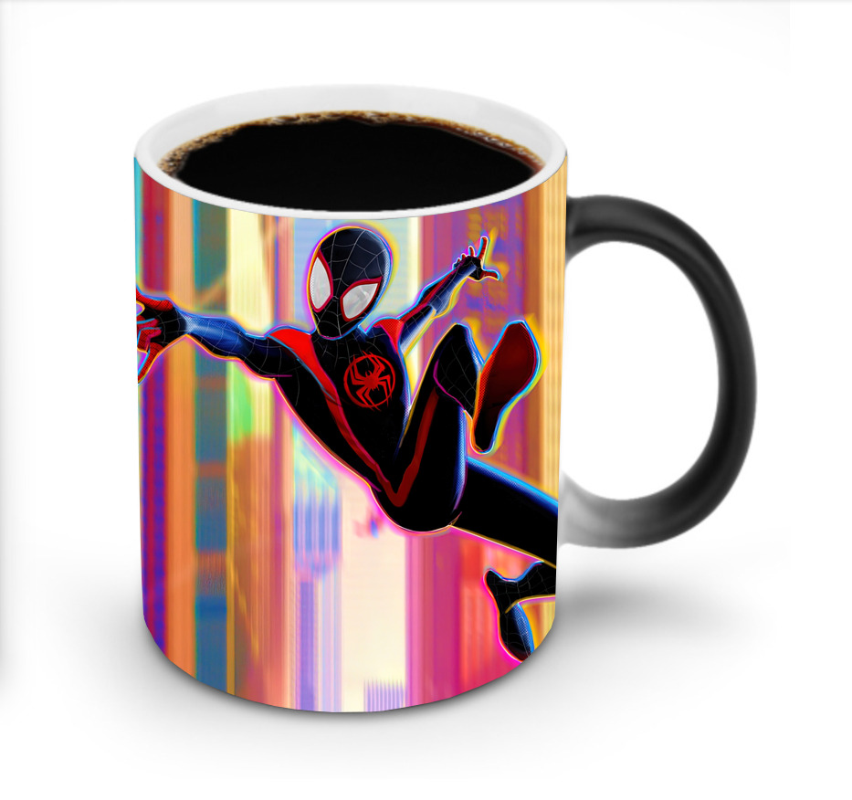 （画像用） Spider Man スパイダーマン 温度変色マグカップ
