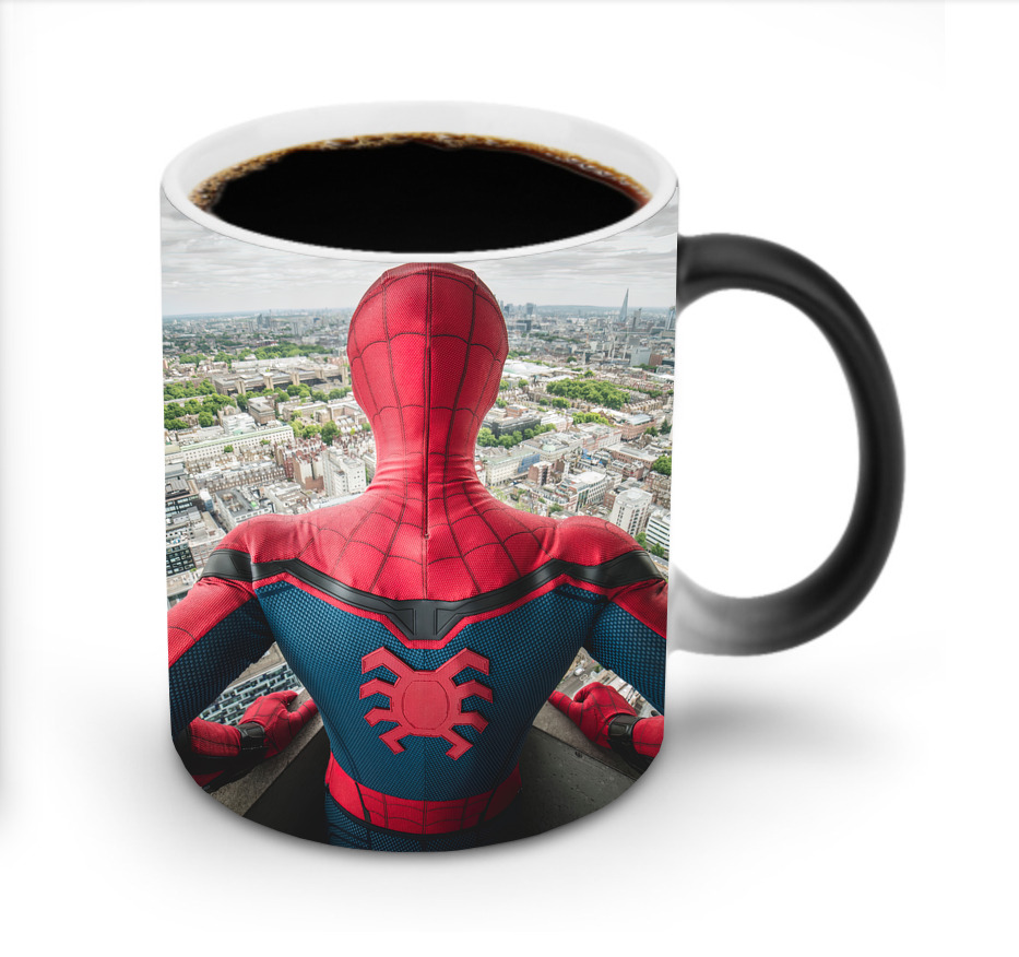 Spider Man スパイダーマン 温度変色マグカップ