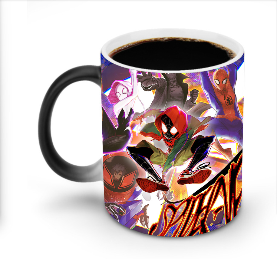 （画像用） Spider Man スパイダーマン 温度変色マグカップ