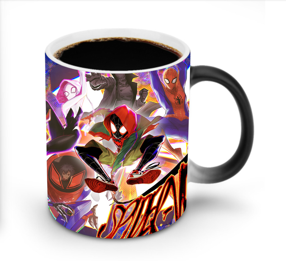 （画像用） Spider Man スパイダーマン 温度変色マグカップ