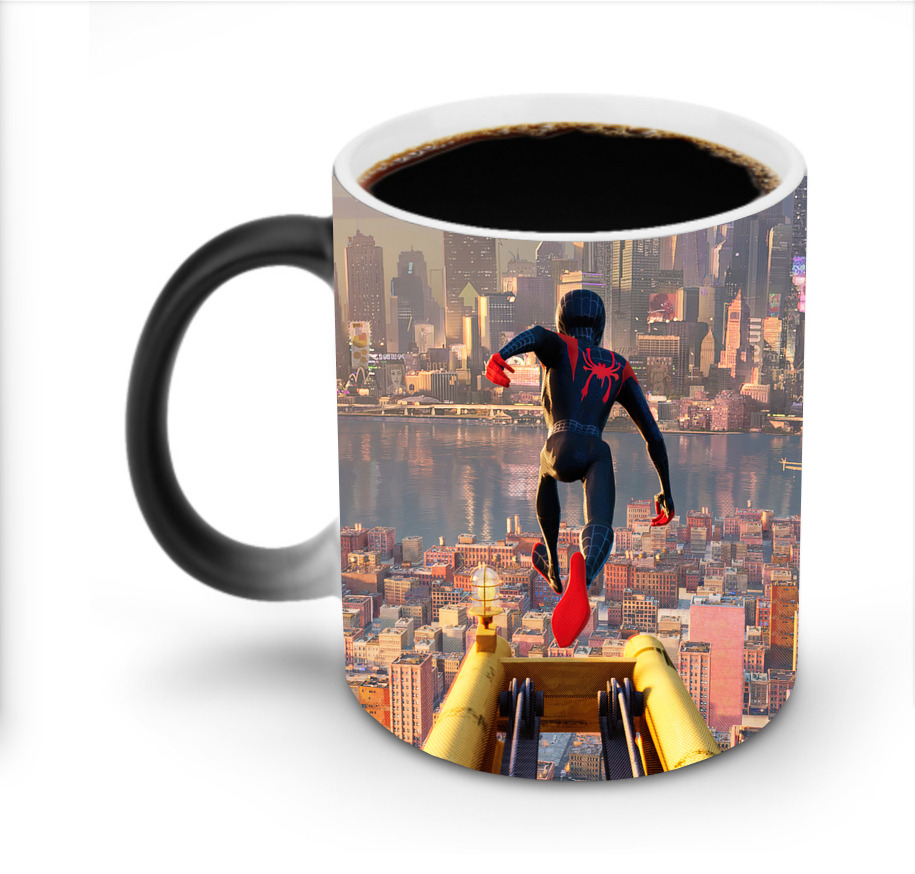 （画像用） Spider Man スパイダーマン 温度変色マグカップ