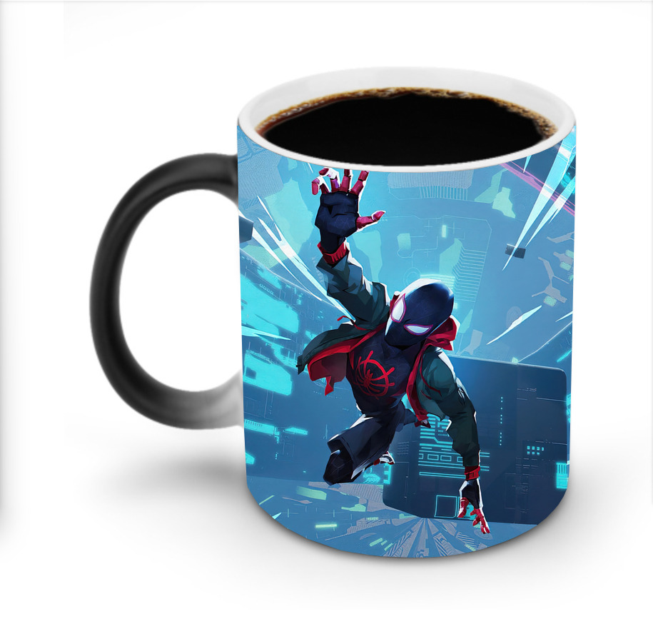 （画像用） Spider Man スパイダーマン 温度変色マグカップ