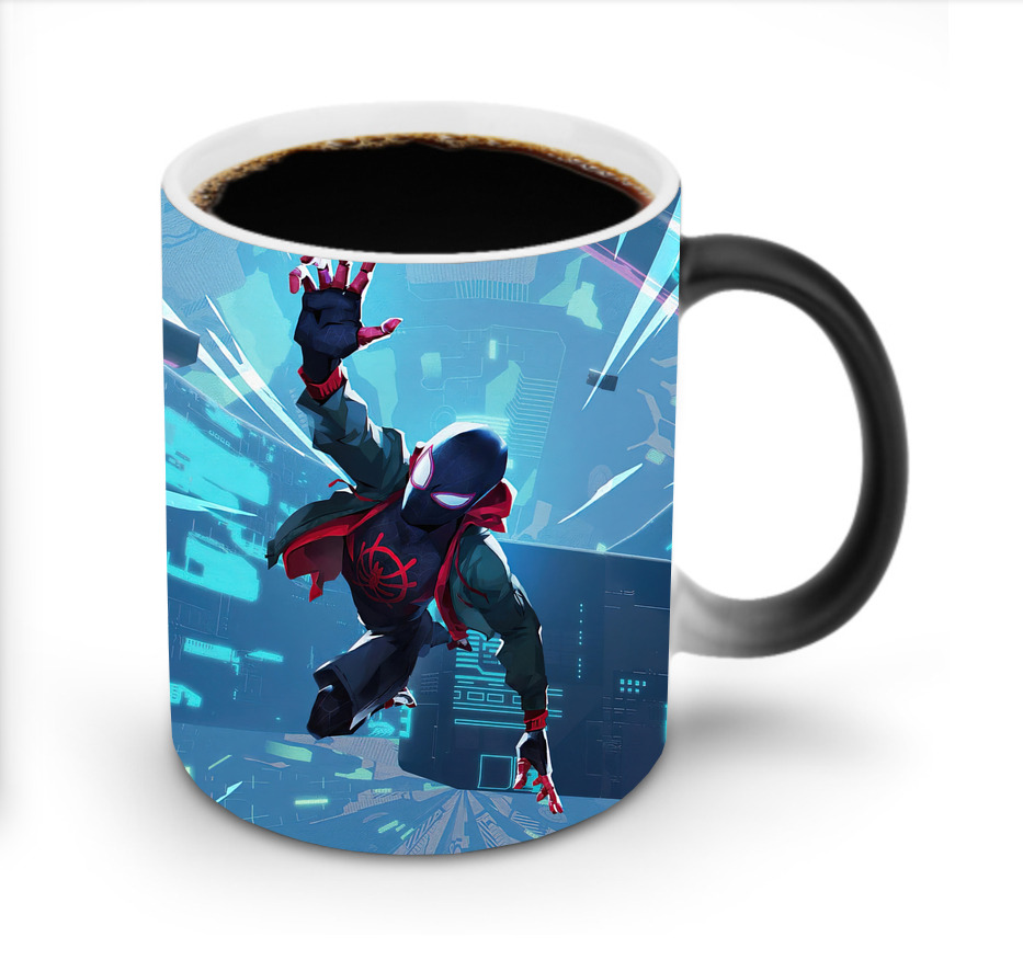 （画像用） Spider Man スパイダーマン 温度変色マグカップ