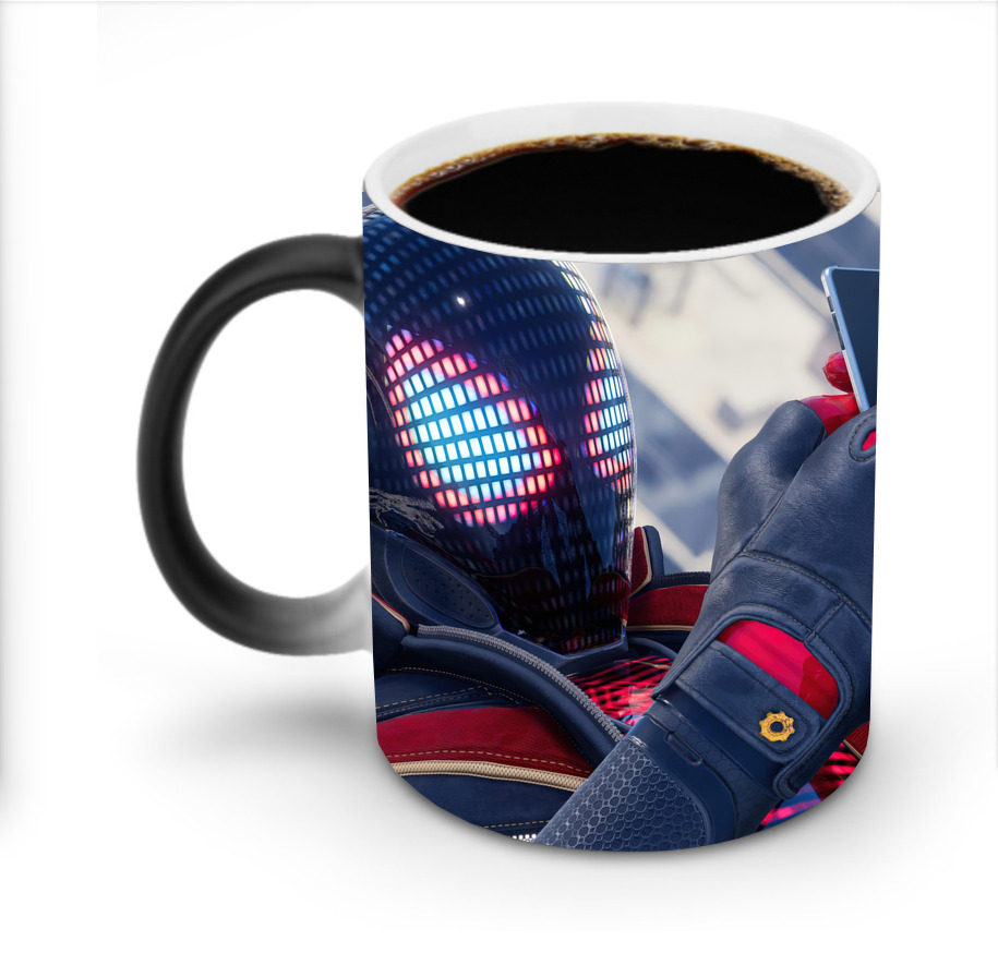 （画像用） Spider Man スパイダーマン 温度変色マグカップ