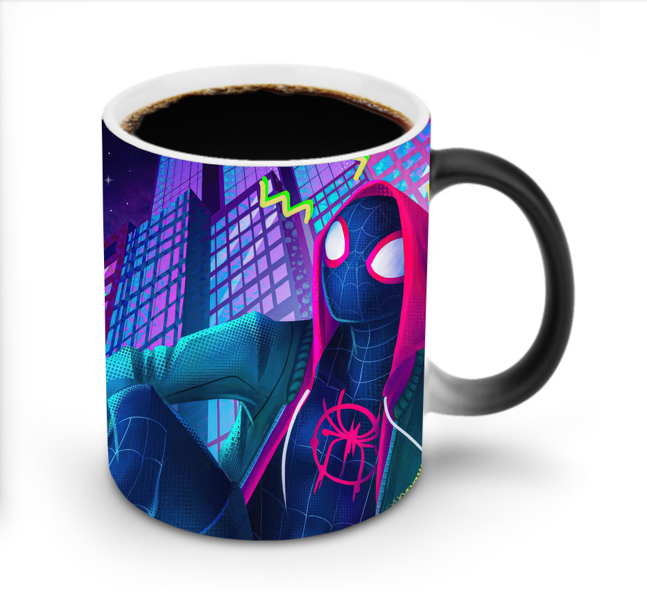 （画像用） Spider Man スパイダーマン 温度変色マグカップ