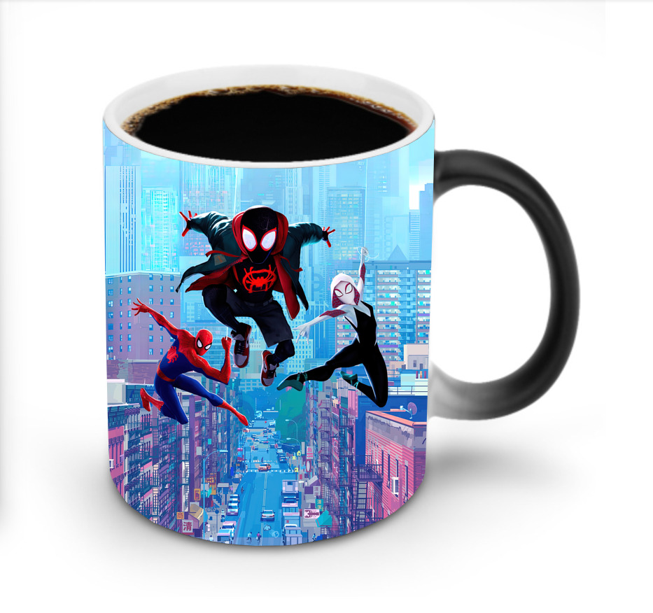 （画像用） Spider Man スパイダーマン 温度変色マグカップ