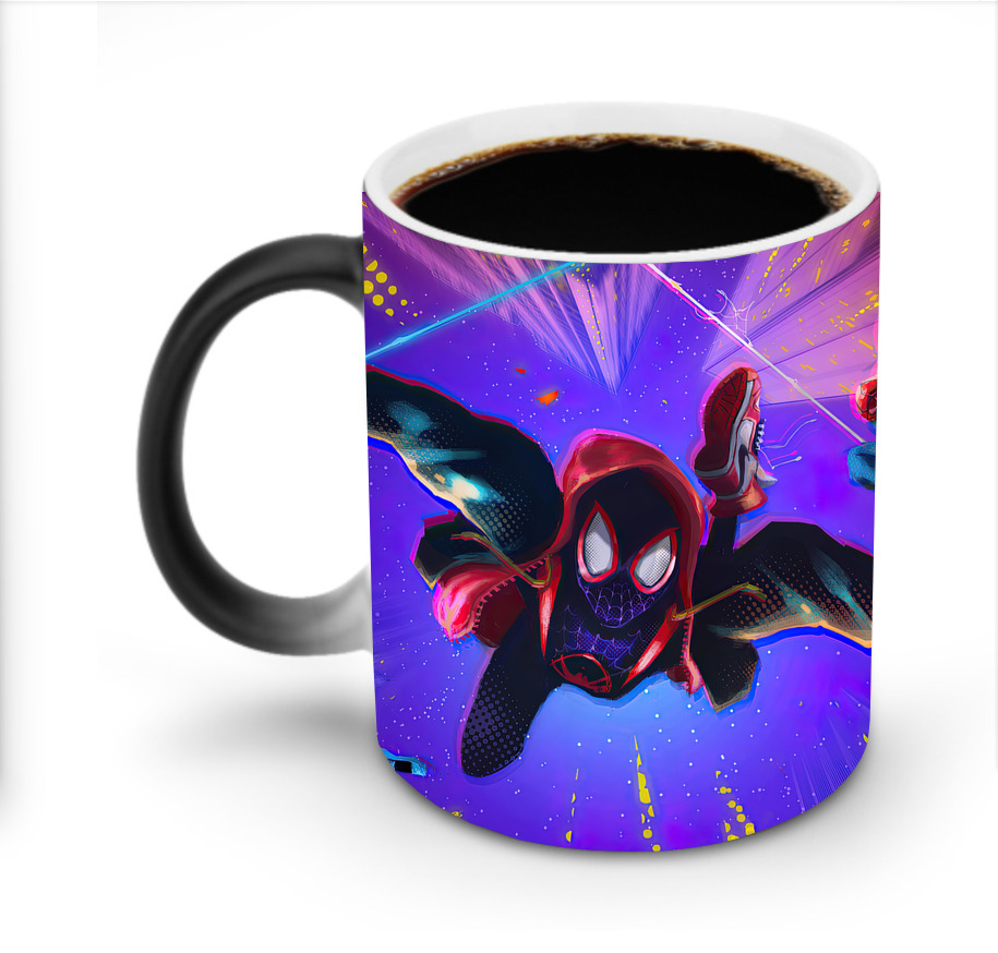 （画像用） Spider Man スパイダーマン 温度変色マグカップ