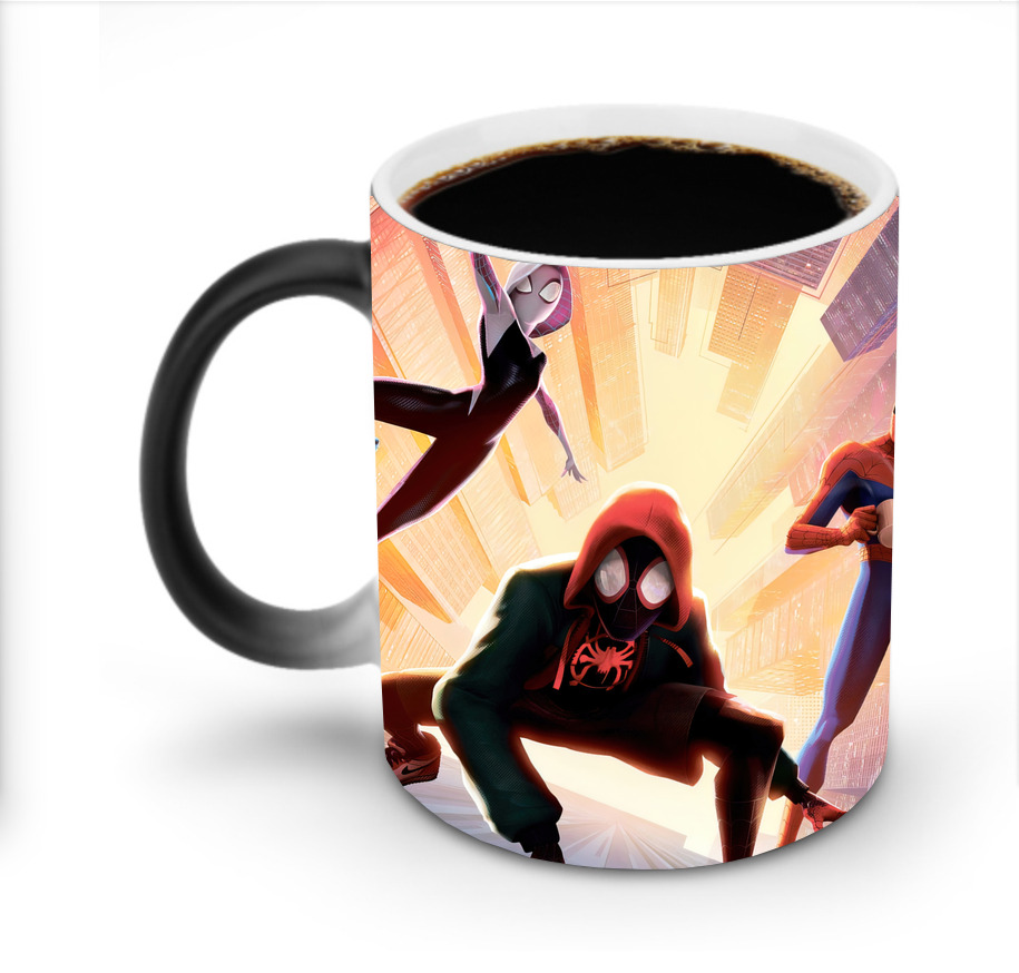 （画像用） Spider Man スパイダーマン 温度変色マグカップ