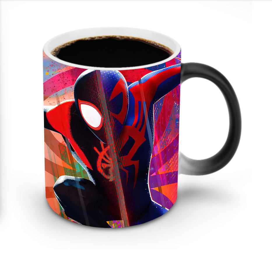 （画像用） Spider Man スパイダーマン 温度変色マグカップ