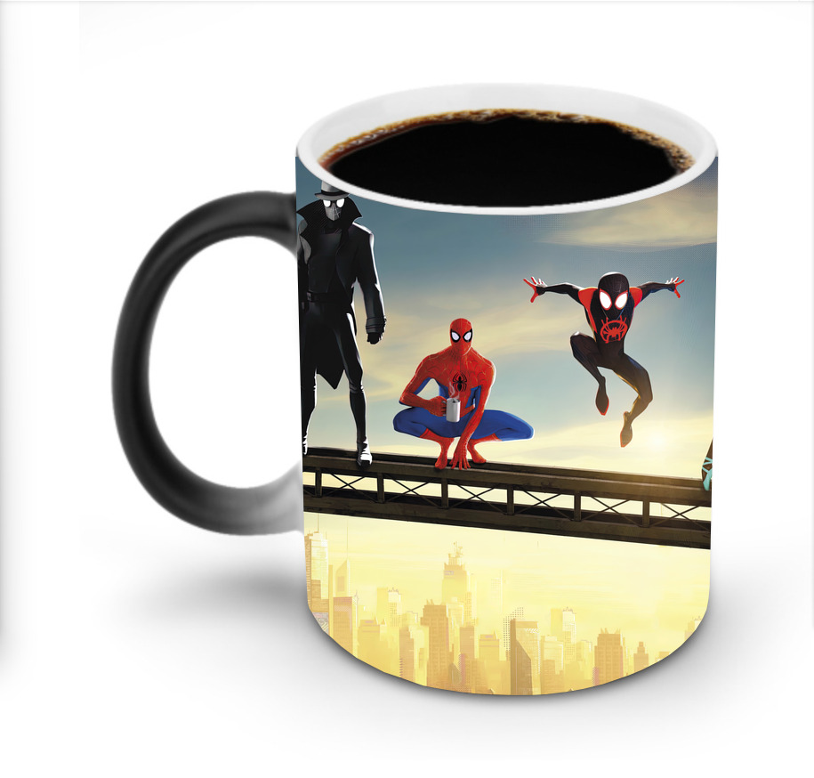 （画像用） Spider Man スパイダーマン 温度変色マグカップ